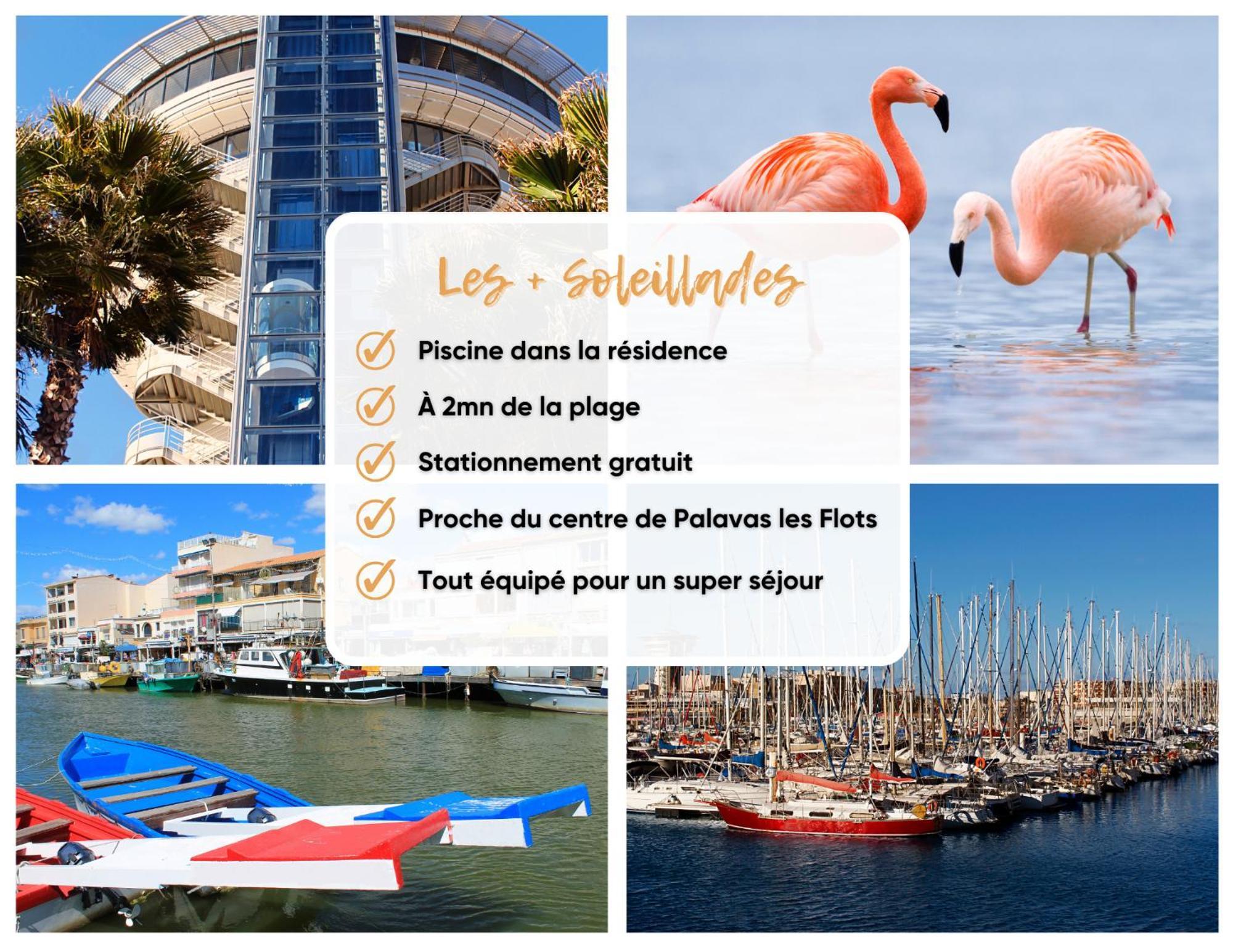 Appartement Les Soleillades - Plage, Piscine, Parking!
